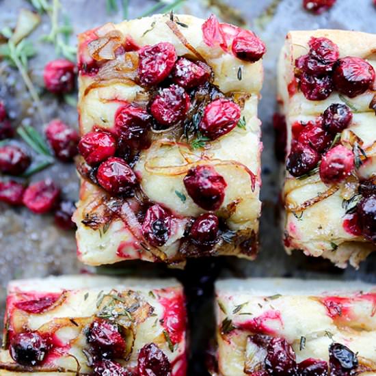 Cranberry Focaccia