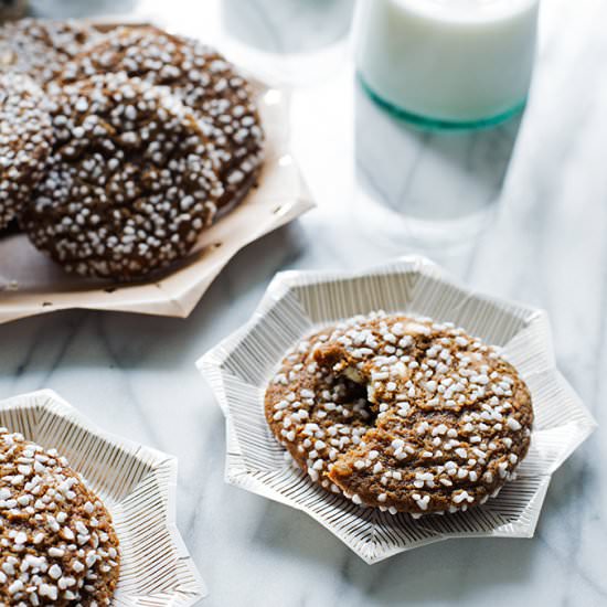 Chewy Orange Spice Cookies