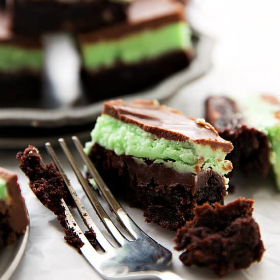 Mint Brownies