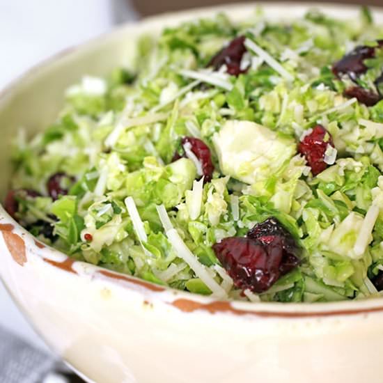 Brussels Sprouts Salad w/ video