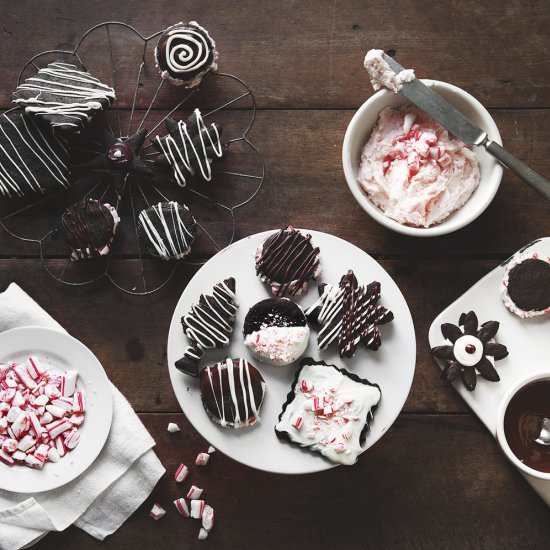 Chocolate Peppermint Sandwiches