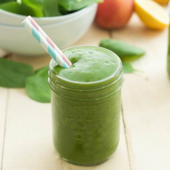 Peach Green Smoothie