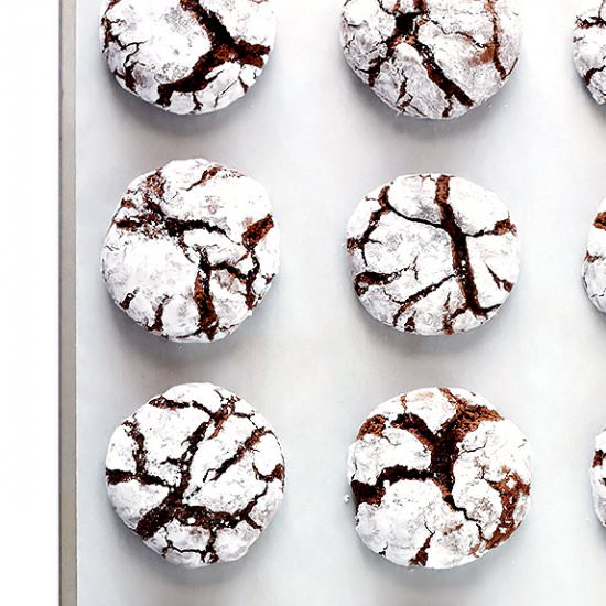 Chocolate Crinkle Cookies