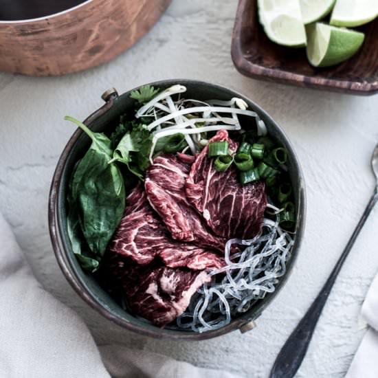 Healthy Pho (Vietnamese Soup)