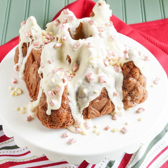 Peppermint Bundt Cake