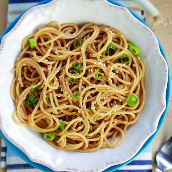 Easy Sesame Noodles