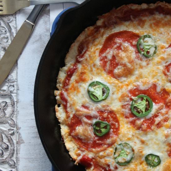 Best & Easiest Paleo Pizza Crust