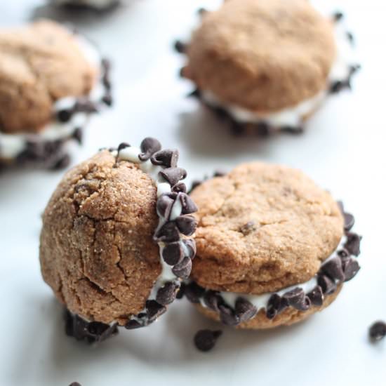 Mini S’mores Sandwich Cookies