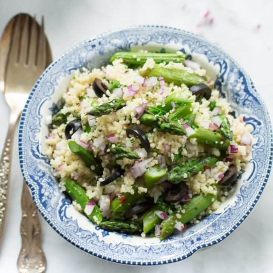 Asparagus Couscous Salad