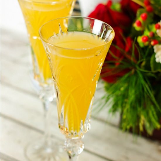 Elderflower Bellinis