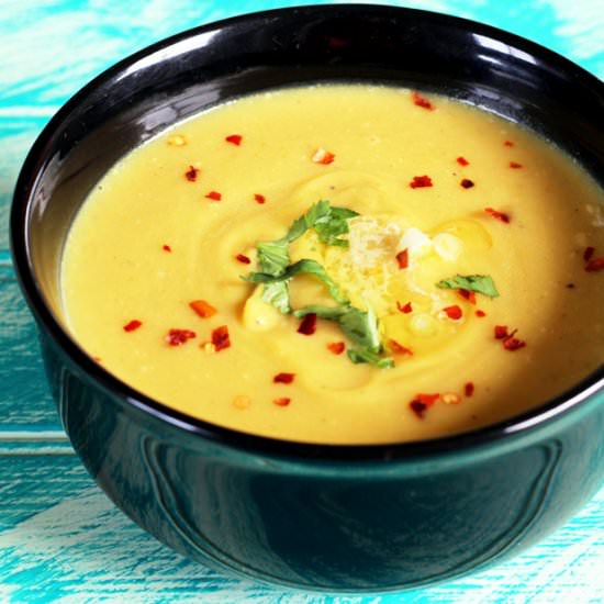 Ginger Garlic Squash Soup
