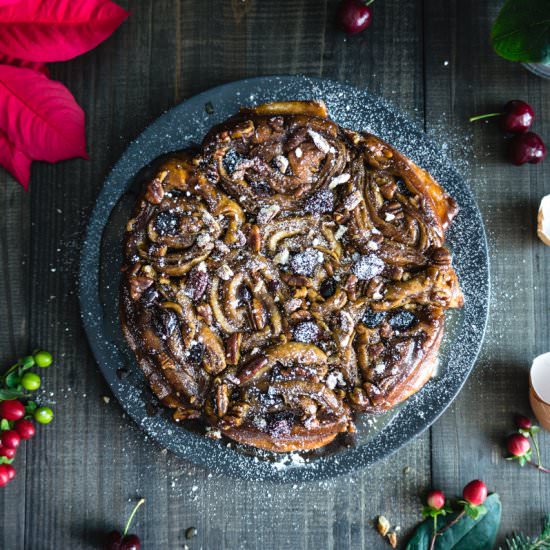 Mallorca bread sticky buns