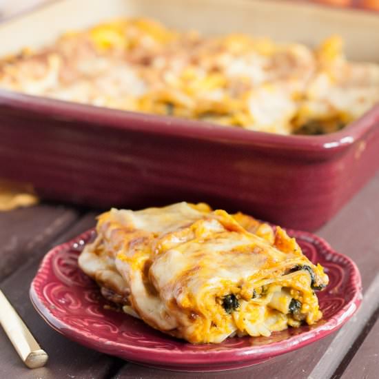 Savory Pumpkin Lasagna