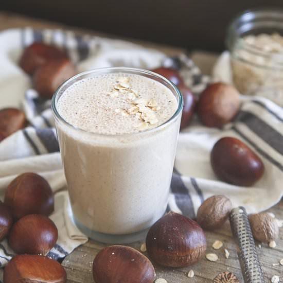 Cinnamon Chestnut Oat Smoothie