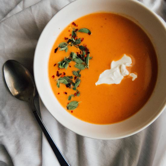 Roasted Creamy Tomato Soup