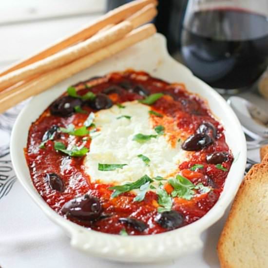 Baked Goat Cheese Appetizer