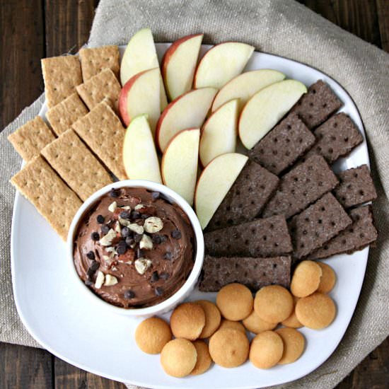 Nutella Cheesecake Dip