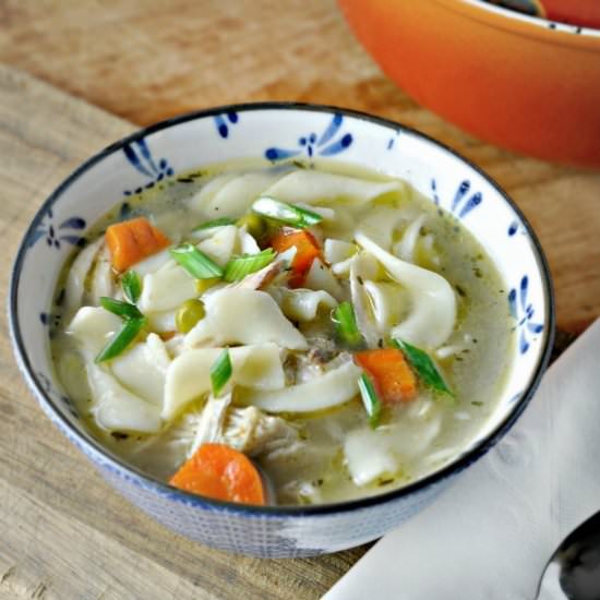 Easy Homemade Chicken Noodle Soup