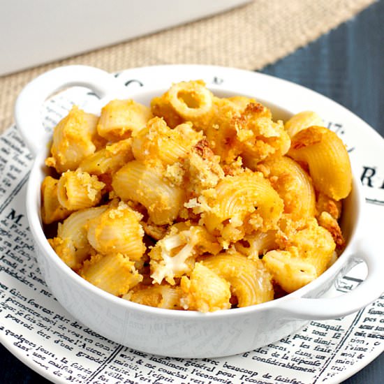 Butternut Squash Macaroni & Cheese