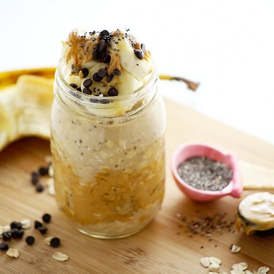 Peanut Butter Overnight Oats