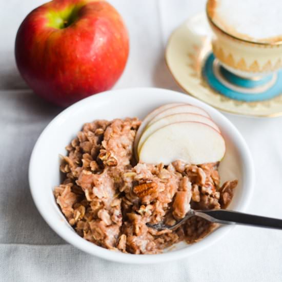 Apple Pie Oatmeal