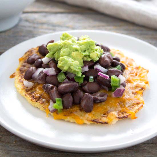 Black Bean and Cauliflower Tostadas