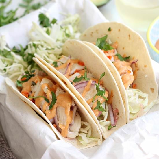 Cod Fish Tacos
