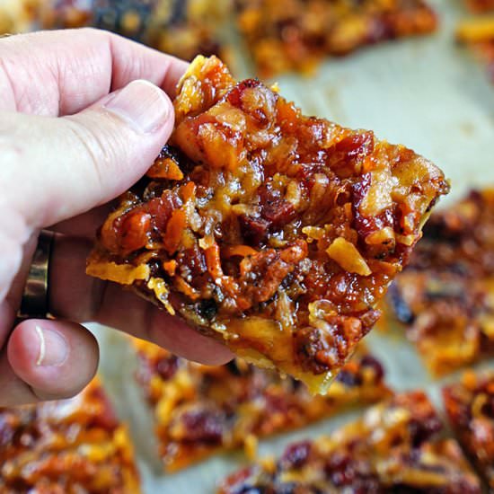 Maple Pancetta Cheddar Cheese Tart