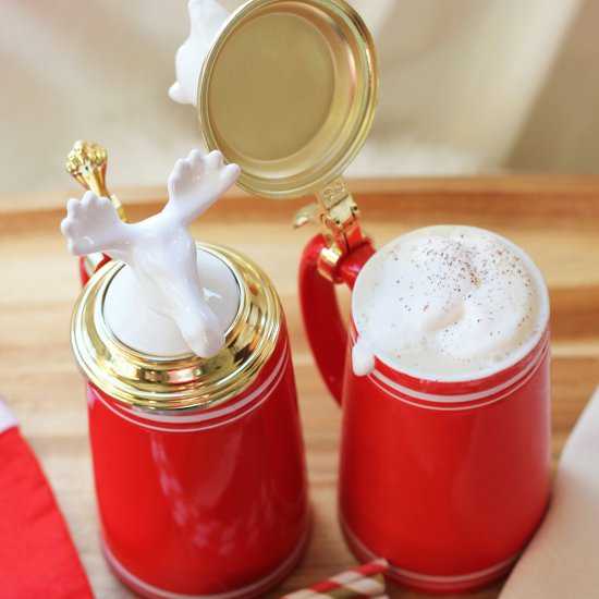 Maple Bourbon Eggnog