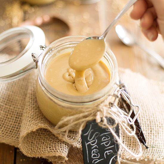 White Chocolate and Maple Spread