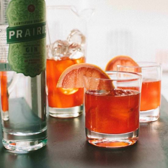 Grapefruit Negroni
