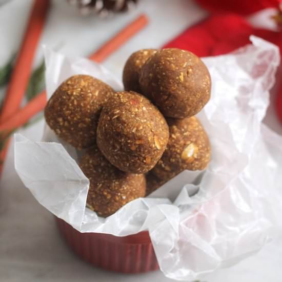 Gingerbread No-Bake Bites