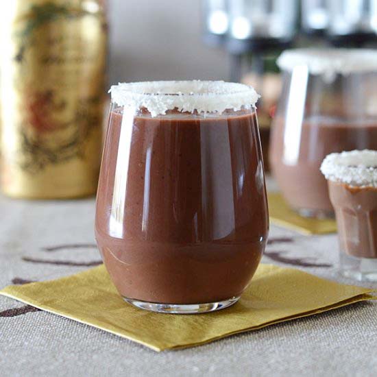 Drunken Coconut Hot Chocolate