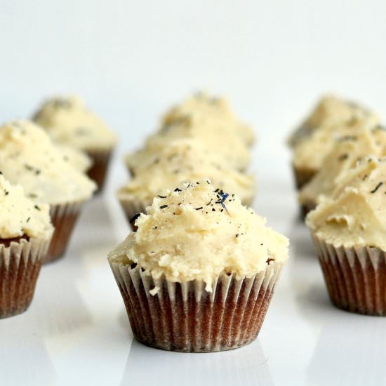 Earl Grey Vanilla Cupcakes