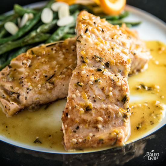 Orange-Rosemary Seared Salmon