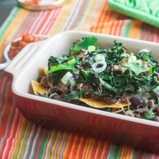 Healthy Nachos for One {or Two!}