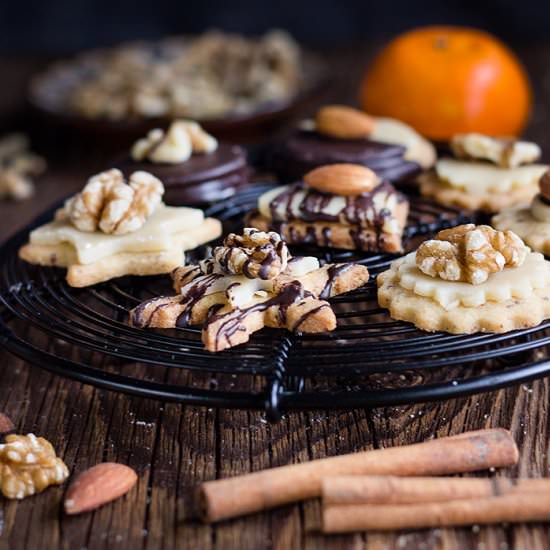 Nut Marzipan Cookies