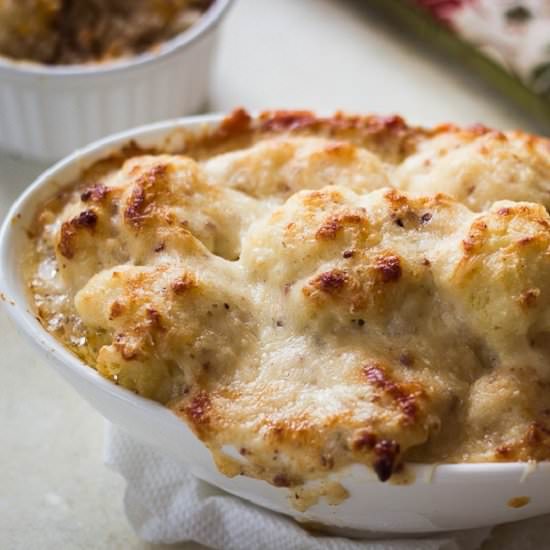Cauliflower Gratin