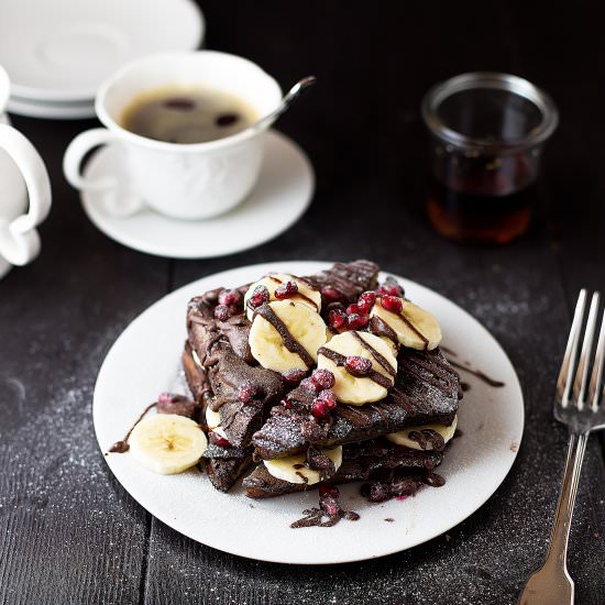 Chocolate Protein French Toast