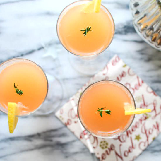 Ruby Thyme Spritzers