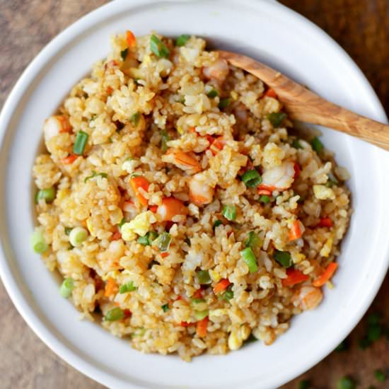 Easy Shrimp Fried Rice