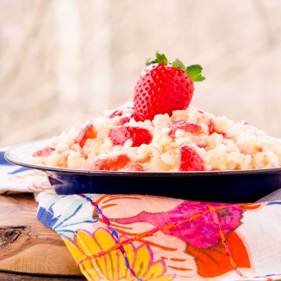 Strawberry Risotto