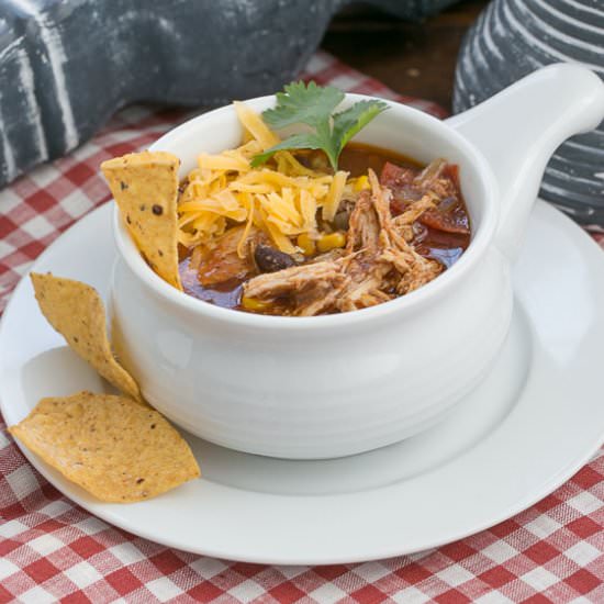 Slow Cooker Enchilada Soup