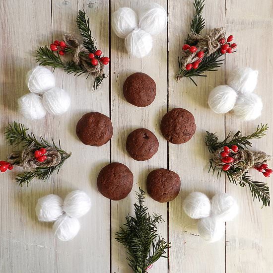 Chocolate pepper cookies