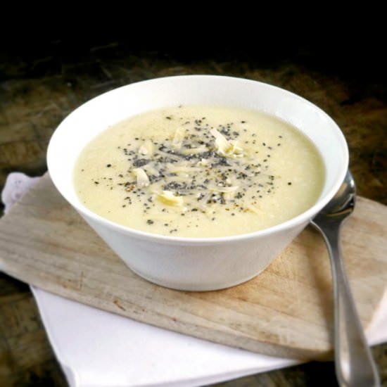 Cauliflower Gruyere Soup