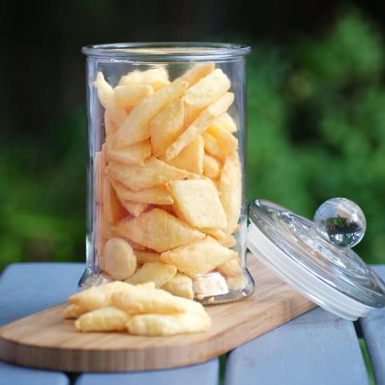 Homemade Healthy Cheese Crackers