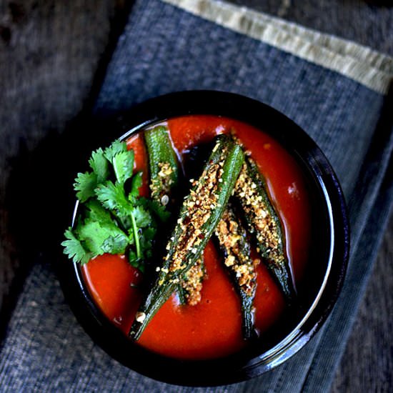 Stuffed Okra Curry