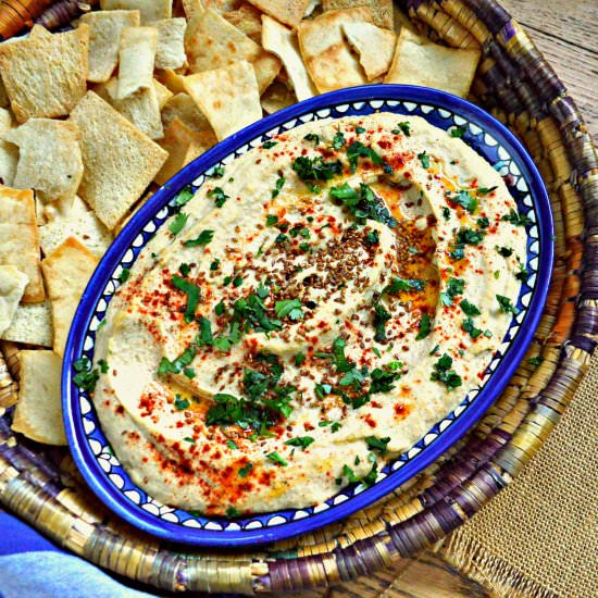 Pineapple Serrano Hummus