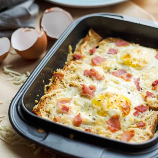 Delicious breakfast caserolle