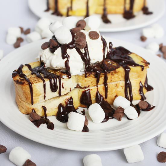 Hot Chocolate French Toast